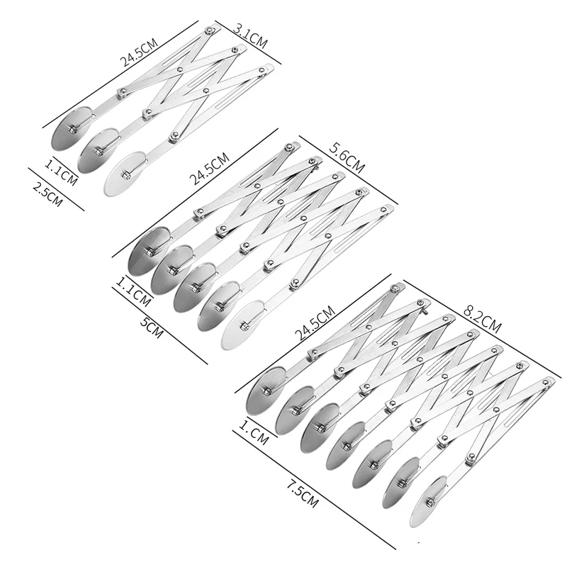 MAIKAMI Stainless Steel Cake Knife Multi-Function Pizza Knife Multi-Wheel Knife Five Wheels Hob Seven-Wheel Pizza Cutter
MAIKAMI Stainless Steel Cake Knife Multi-Function Pizza Knife Multi-Wheel Knife Five Wheels Hob Seven-Wheel Pizza Cutter