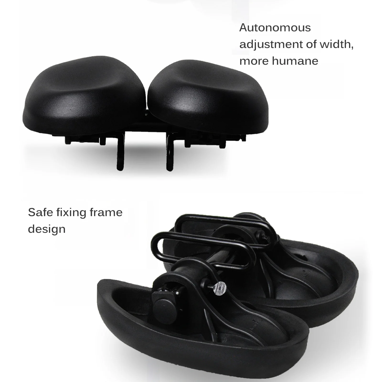 New Bicycle Seat Breathable Noseless Adjustable Bike Saddles Padded Ergonomic Dual Pad Bicycle Saddle Bicycle Bike Accessories
New Bicycle Seat Breathable Noseless Adjustable Bike Saddles Padded Ergonomic Dual Pad Bicycle Saddle Bicycle Bike Accessories
