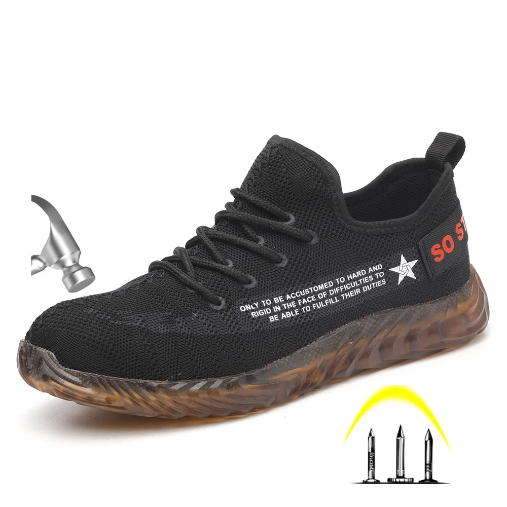 Men's Fashion Steel Toe Anti Smashing Work Shoes Men Puncture Proof Safety Boots Shoes Anti-Slip
Men's Fashion Steel Toe Anti Smashing Work Shoes Men Puncture Proof Safety Boots Shoes Anti-Slip