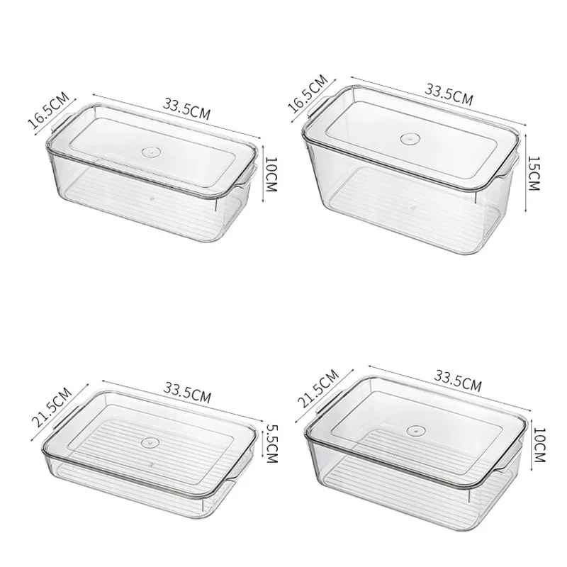 Food Storage Containers with Cover Refrigerator Drawer Stackable Kitchen Pantry Cabinet with for Freezer Fridge Dropshipping
Food Storage Containers with Cover Refrigerator Drawer Stackable Kitchen Pantry Cabinet with for Freezer Fridge Dropshipping