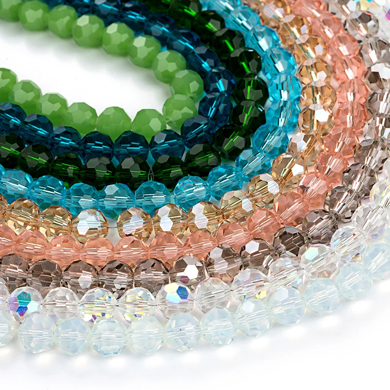 Shiny Colorful 30pcs 8mm Round Faceted Crystal Glass Beads for Making Jewelry Diy Beads Spacer Glass Beads for Jewelry Making
Shiny Colorful 30pcs 8mm Round Faceted Crystal Glass Beads for Making Jewelry Diy Beads Spacer Glass Beads for Jewelry Making