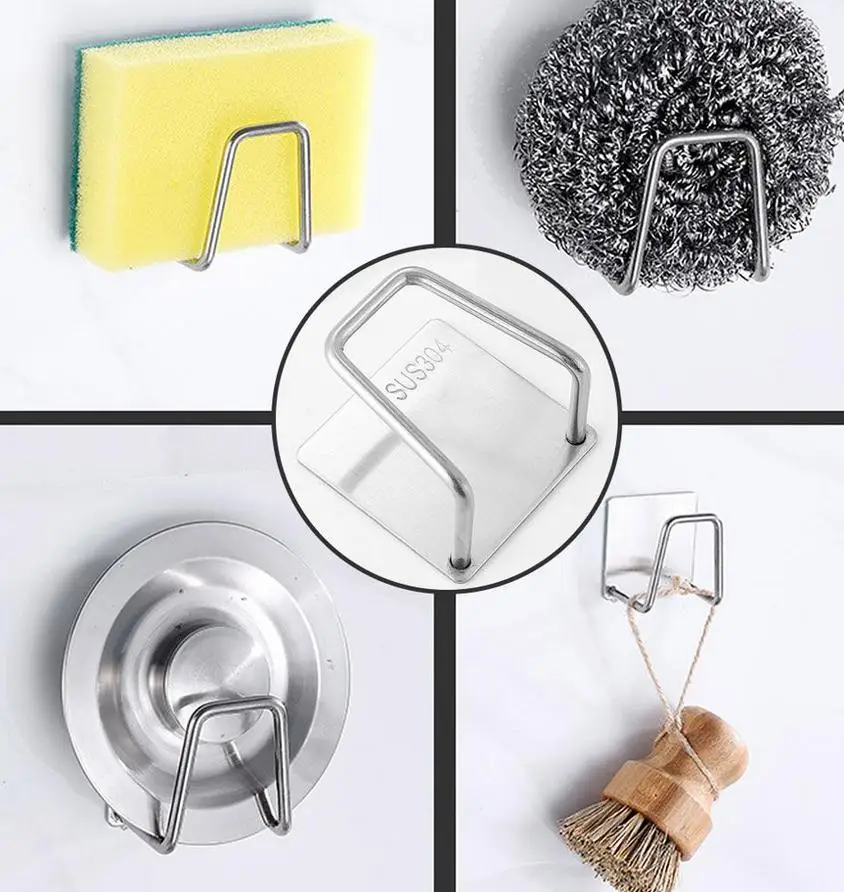 Sink Sponge Rack Drain Storage Shelf Stainless Steel Kitchen Wire Ball Rag Organizer Holder Kitchen storage rack New Fashion Hot
Sink Sponge Rack Drain Storage Shelf Stainless Steel Kitchen Wire Ball Rag Organizer Holder Kitchen storage rack New Fashion Hot