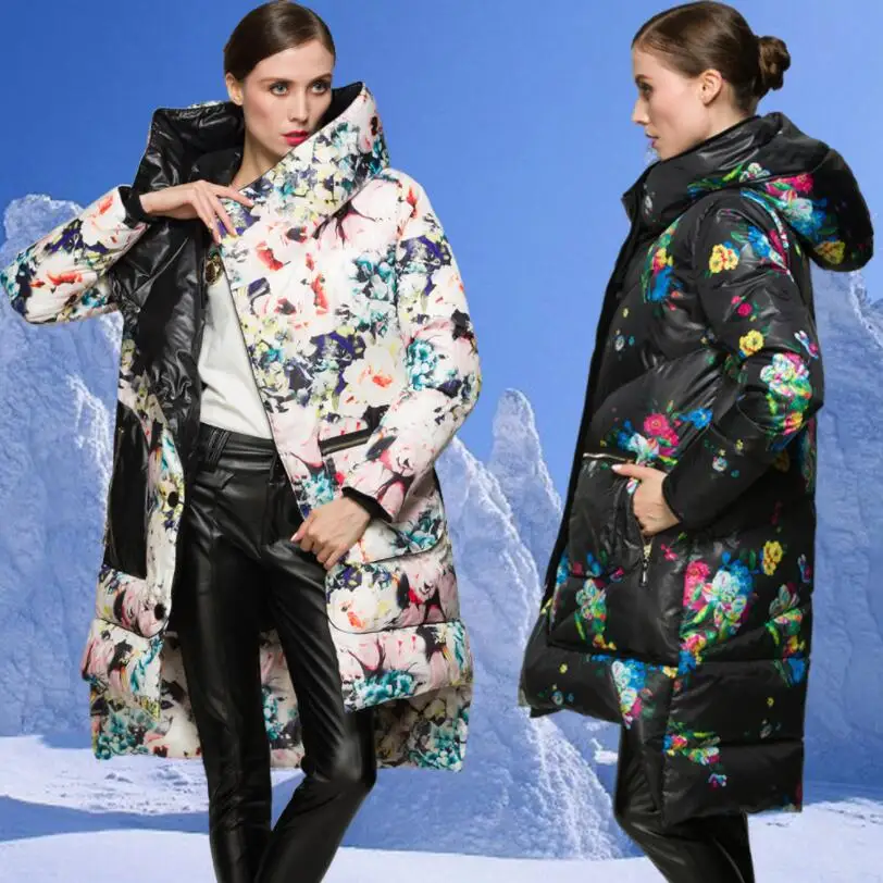 90% Duck Down Coat Women Fashion Brand Hooded Asymmetric Long Down Jacket Female Printed Slim Thicker Warm Overcoat 2022 p1026
90% Duck Down Coat Women Fashion Brand Hooded Asymmetric Long Down Jacket Female Printed Slim Thicker Warm Overcoat 2022 p1026