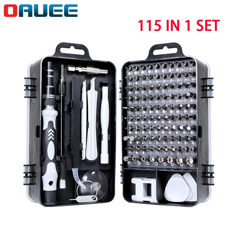 32 in 1 / 110 in 1 / 115 in 1 Screwdriver Set Magnetic Screwdriver Bit Disassemble Repair Tool For Mobile IPhone Xiaomi Watch
32 in 1 / 110 in 1 / 115 in 1 Screwdriver Set Magnetic Screwdriver Bit Disassemble Repair Tool For Mobile IPhone Xiaomi Watch