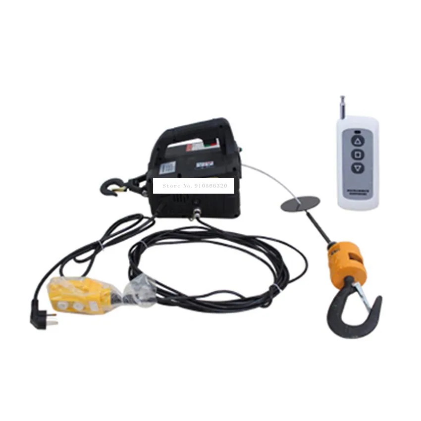 220V 1500W 3 In 1 Electric Hoist Remote Control Traction Hoist Mini Hoist Hanging Tensioning Machine 100KG/200KG/300KG/500KG
220V 1500W 3 In 1 Electric Hoist Remote Control Traction Hoist Mini Hoist Hanging Tensioning Machine 100KG/200KG/300KG/500KG