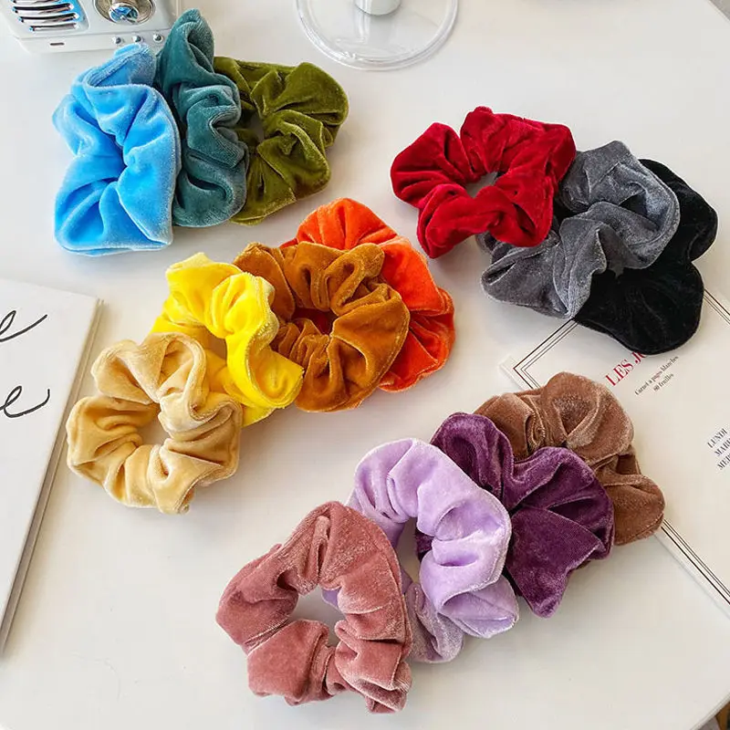 Korean Elastic Hair Bands Soild Color Warm Hair Accessories Velvet Scrunchies Ponytail Hair Ties For Girl Headwear Wholesale
Korean Elastic Hair Bands Soild Color Warm Hair Accessories Velvet Scrunchies Ponytail Hair Ties For Girl Headwear Wholesale
