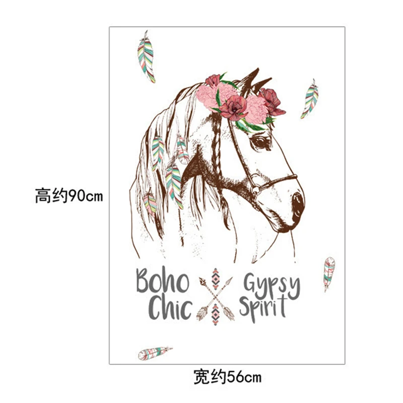 Horse head personality PVC wall stickers skirting board children bedroom living room decor murals Boho gypsy chic spirist
Horse head personality PVC wall stickers skirting board children bedroom living room decor murals Boho gypsy chic spirist
