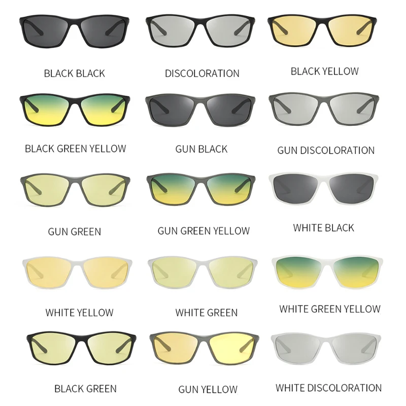 

SIMPRECT Photochromic Polarized Sunglasses Men 2020 Fashion Retro Square Sunglasses Vintage Driver's Sun Glasses For Men Oculos