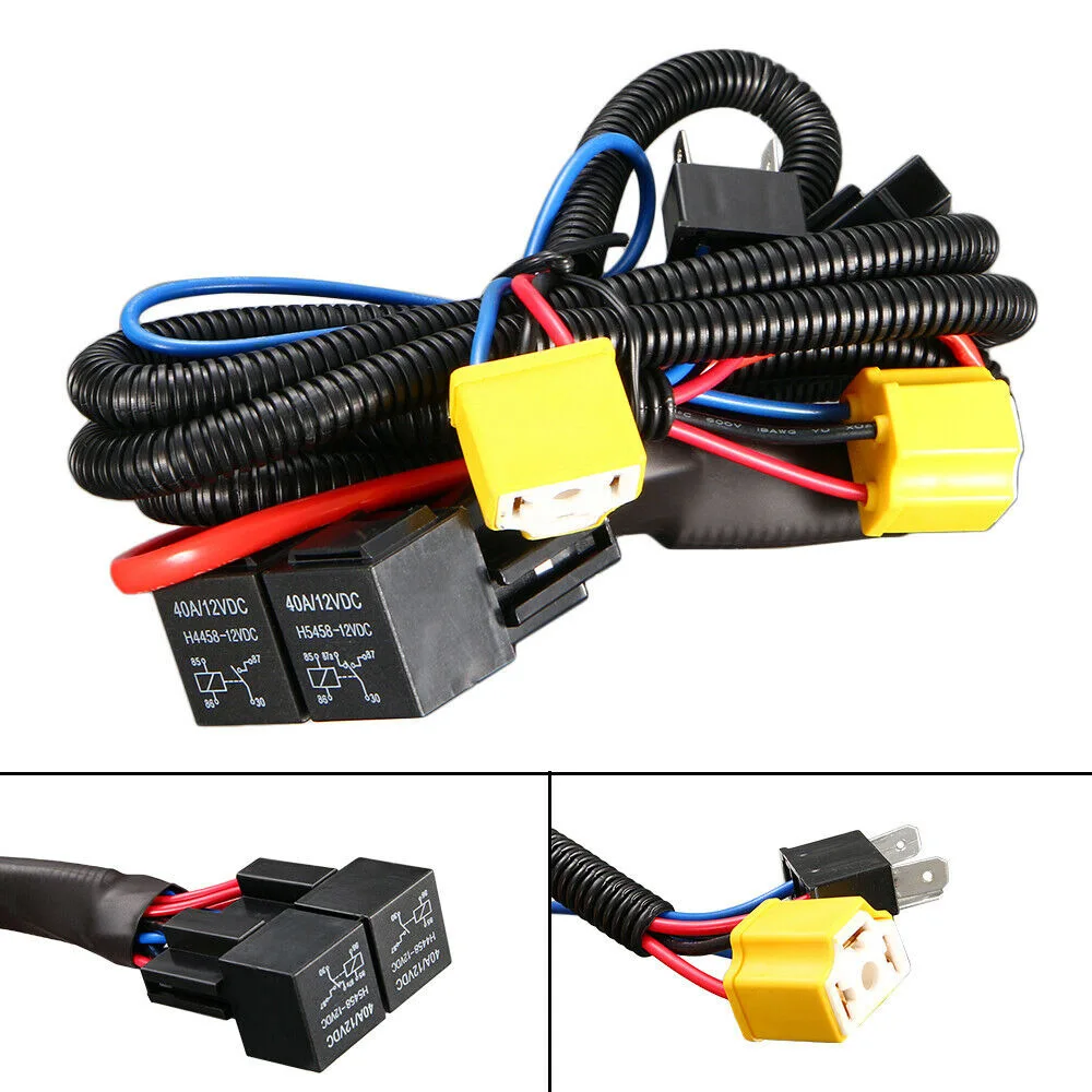 Hot Seling Headlight Wiring Harness Relay Loom Upgrade Headlight H4 For VW Golf Corrado/Mk2
Hot Seling Headlight Wiring Harness Relay Loom Upgrade Headlight H4 For VW Golf Corrado/Mk2