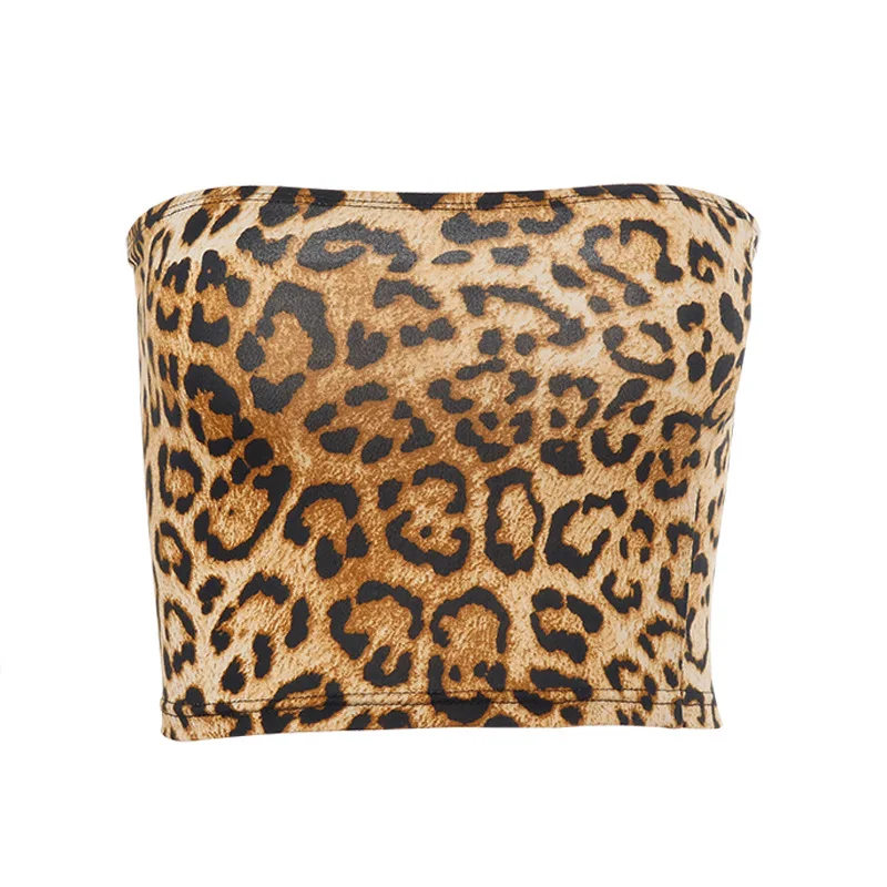 Summer Women Sexy Leopard Elastic Tube Top Camis Tops Sleeveless Club Party Fashion Strapeless Skinny Crop Top Streetewear
Summer Women Sexy Leopard Elastic Tube Top Camis Tops Sleeveless Club Party Fashion Strapeless Skinny Crop Top Streetewear