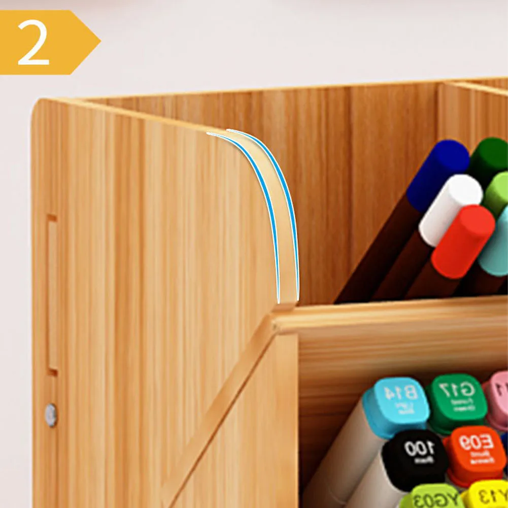 Stationery Storage With Drawer Desk Organizer Multifunction Pen Holder Space Saving DIY Wooden Rack Separate Parts Study Home
Stationery Storage With Drawer Desk Organizer Multifunction Pen Holder Space Saving DIY Wooden Rack Separate Parts Study Home