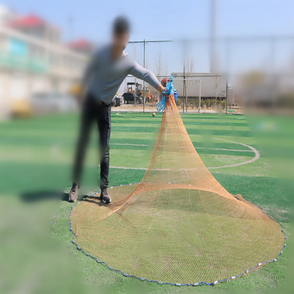 Outdoor Flexible Throw Catch Fishing Net Crab Fish Trap Cage Nylon Line Hand Cast Network Fishing Tackle Accessories
Outdoor Flexible Throw Catch Fishing Net Crab Fish Trap Cage Nylon Line Hand Cast Network Fishing Tackle Accessories