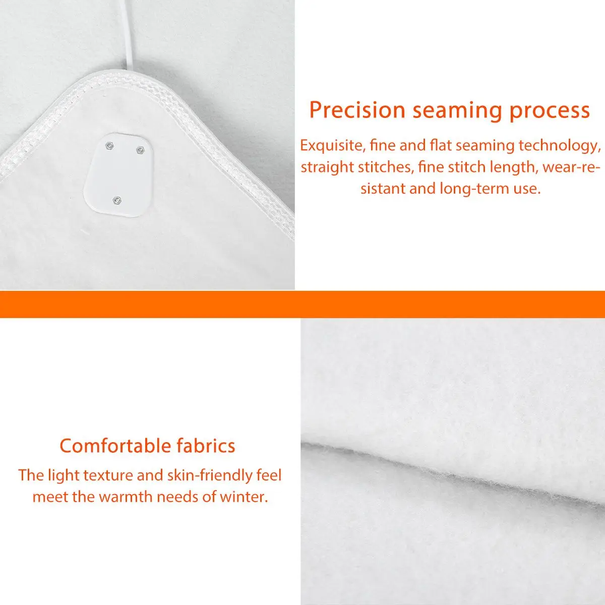 White Electric Blanket Double 110V/220V Electric Heating Blanket Bed Warmer Electric Heated Blanket Thermostat Fast Heating Pad
White Electric Blanket Double 110V/220V Electric Heating Blanket Bed Warmer Electric Heated Blanket Thermostat Fast Heating Pad