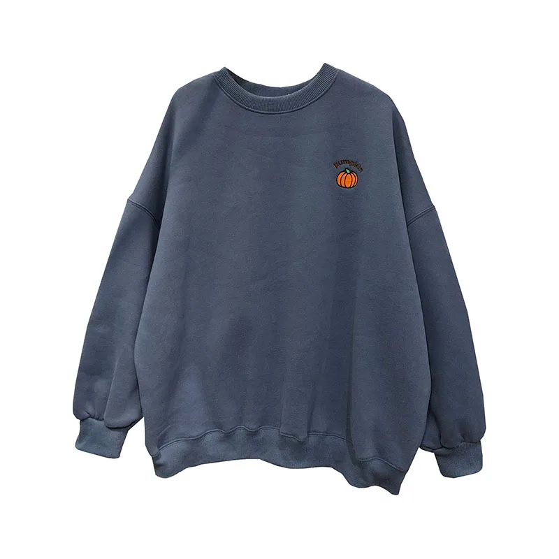 Женский бархатный свитшот с длинным рукавом, Свободное пальто для студентов, пуловер с вышивкой оранжевой тыквы в стиле Харадзюку, новинка ...
Женский бархатный свитшот с длинным рукавом, Свободное пальто для студентов, пуловер с вышивкой оранжевой тыквы в стиле Харадзюку, новинка ...