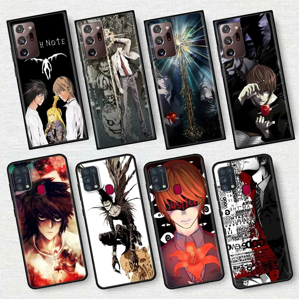 DEATH NOTE L Lawliet Silicone Soft Phone Case For Samsung Galaxy Note 20 Ultra 10 Plus 5G 8 9 Lite M31 M51 F41 TPU Cover Capa
DEATH NOTE L Lawliet Silicone Soft Phone Case For Samsung Galaxy Note 20 Ultra 10 Plus 5G 8 9 Lite M31 M51 F41 TPU Cover Capa