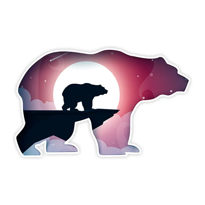 PVC-0129# Various Sizes Self-adhesive Decal Bear Silhouette With Landscape Car Sticker Waterproof Auto Decors on Bumper Rear Win
PVC-0129# Various Sizes Self-adhesive Decal Bear Silhouette With Landscape Car Sticker Waterproof Auto Decors on Bumper Rear Win