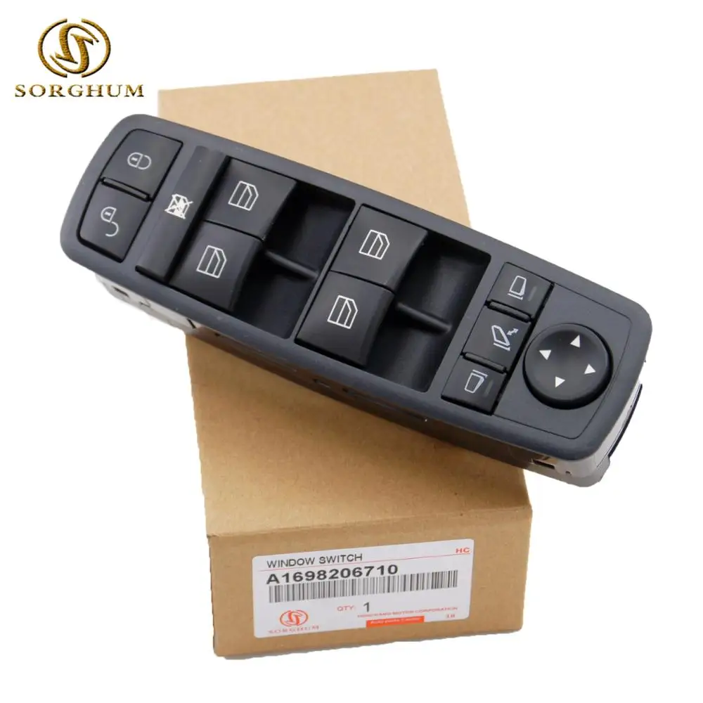 High Quality Electric Power Window Master Switch For Mercedes Benz B-Klasse W245 W169 A-Klasse A1698206710 A1698206710
High Quality Electric Power Window Master Switch For Mercedes Benz B-Klasse W245 W169 A-Klasse A1698206710 A1698206710