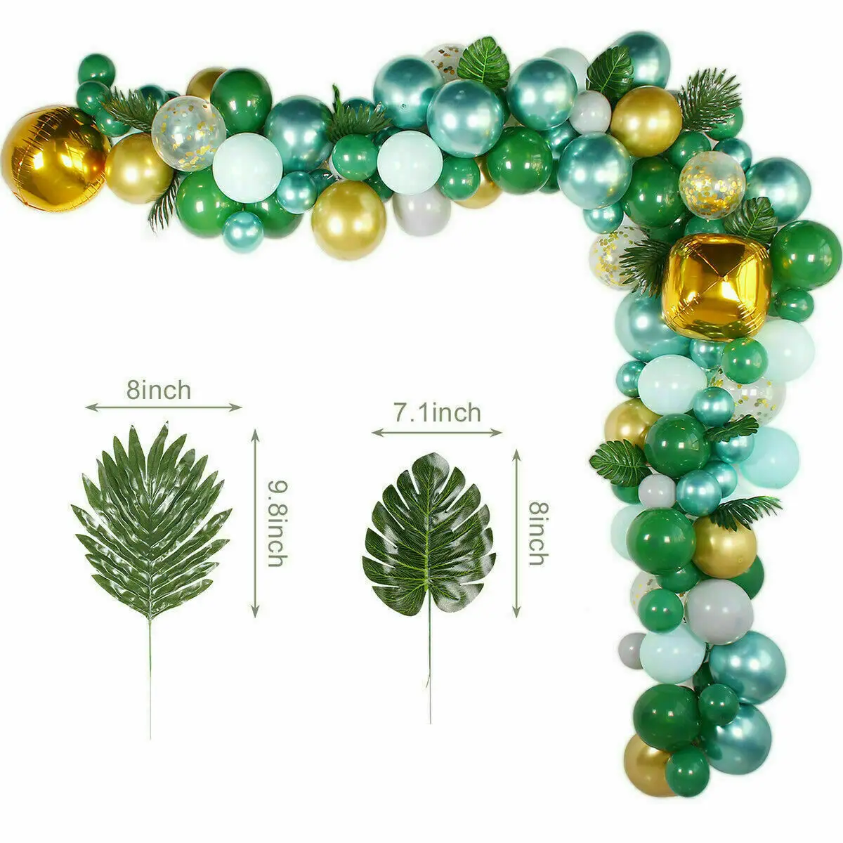 167pc Jungle Safari Theme Party Supplies Green Balloons Garland Arch Kit Birthday Baby Shower Forest Party Christmas Decorations
167pc Jungle Safari Theme Party Supplies Green Balloons Garland Arch Kit Birthday Baby Shower Forest Party Christmas Decorations