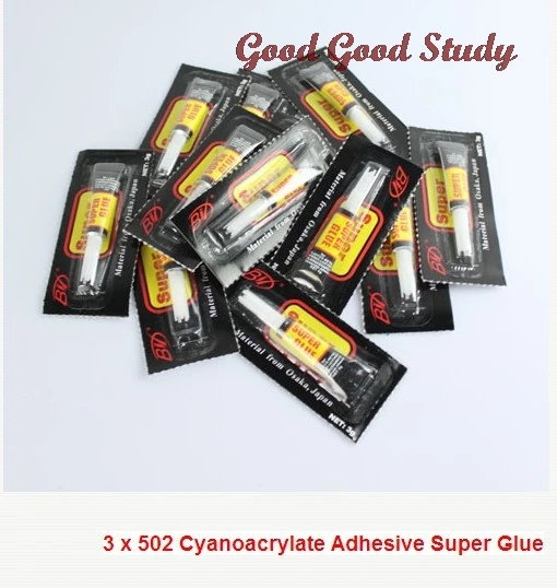 502 Super Liquid Glue Cyanoacrylate Quick Dry Adhesive Strong Bond Fast Leather Rubber Metal Home Office School Tool 1PC
502 Super Liquid Glue Cyanoacrylate Quick Dry Adhesive Strong Bond Fast Leather Rubber Metal Home Office School Tool 1PC