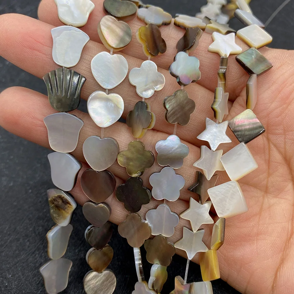 Natural Black Shell Beads Handmade Necklace Pendant Ladies Jewelry Semi-finished Products Wholesale Accessories Star Shape
Natural Black Shell Beads Handmade Necklace Pendant Ladies Jewelry Semi-finished Products Wholesale Accessories Star Shape