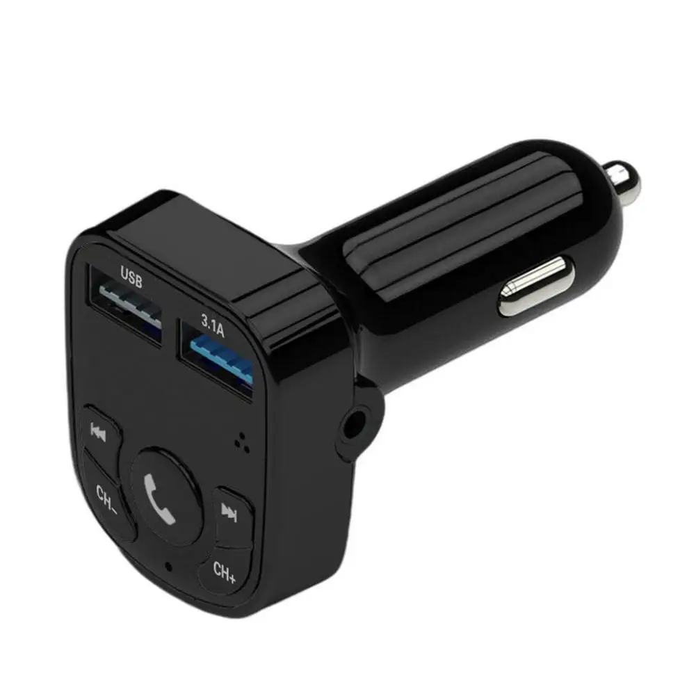 Автомобильный Bluetooth-совместимый беспроводной FM-передатчик, автомобильное зарядное устройство, mp3-плеер, зарядное устройство с двумя USB, TF-ка...
Автомобильный Bluetooth-совместимый беспроводной FM-передатчик, автомобильное зарядное устройство, mp3-плеер, зарядное устройство с двумя USB, TF-ка...