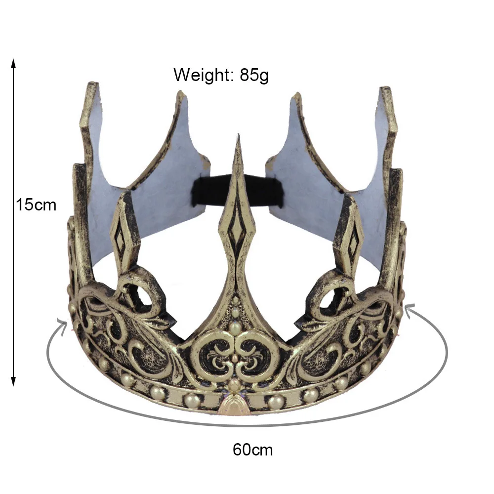 Halloween Party Stage Performance Dress Up Props PU Foamed 3D Soft Medieval King Dress Up Crown Props
Halloween Party Stage Performance Dress Up Props PU Foamed 3D Soft Medieval King Dress Up Crown Props