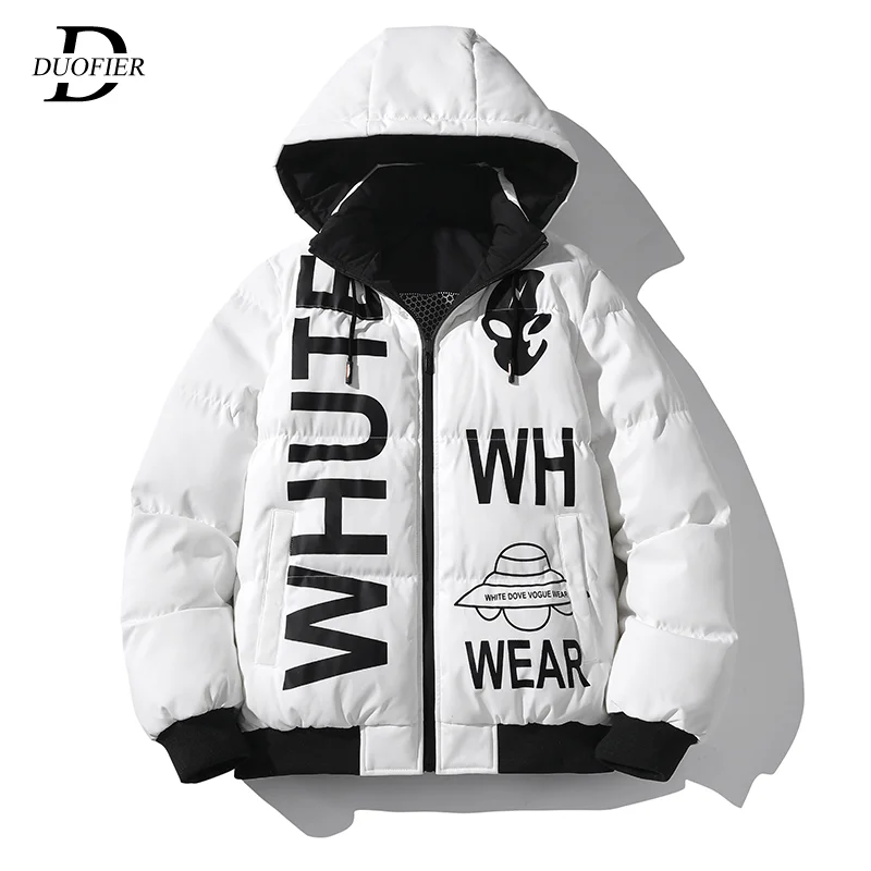 Down Cotton Filling Men's Parkas Jacket Japanese Streetwear Men Harajuku Hooded Windbreaker Winter Padded Warm Mens Parka Coat
Down Cotton Filling Men's Parkas Jacket Japanese Streetwear Men Harajuku Hooded Windbreaker Winter Padded Warm Mens Parka Coat