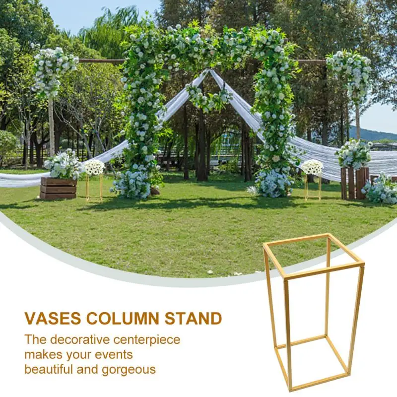 Vases Column Stand Rustproof Decoration Party Wedding Floor Geometric Holder Centerpiece Prop Iron Art Detachable Flower Rack
Vases Column Stand Rustproof Decoration Party Wedding Floor Geometric Holder Centerpiece Prop Iron Art Detachable Flower Rack