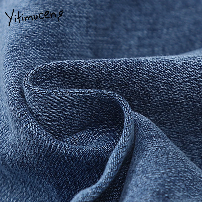 Yitimuceng Slit Jeans for Women Skinny High Waisted Bell Bottom Pants Full Length Denim Wide Leg Flare Comfortable Clothes 2021
Yitimuceng Slit Jeans for Women Skinny High Waisted Bell Bottom Pants Full Length Denim Wide Leg Flare Comfortable Clothes 2021