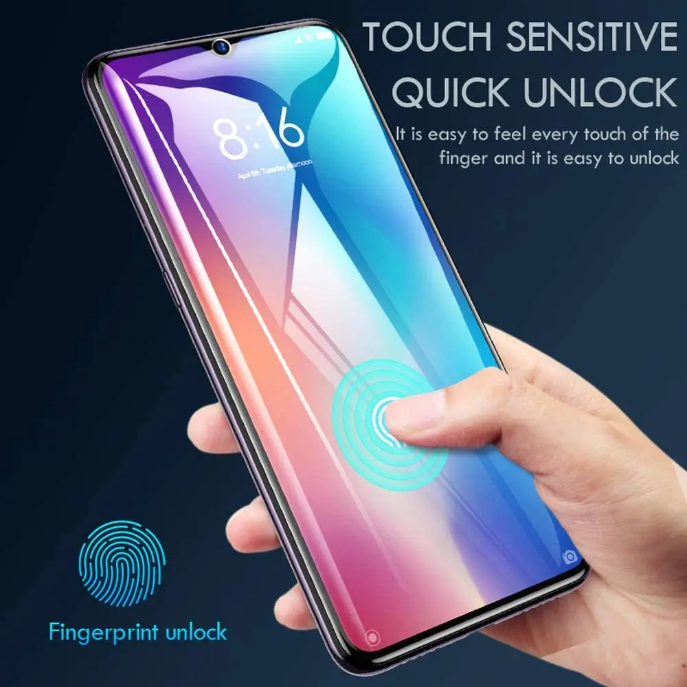 Для Xiaomi Mi 10 Lite Zoom Edition 5G 9H 2.5D Защитная пленка Взрывозащищенный экран передняя