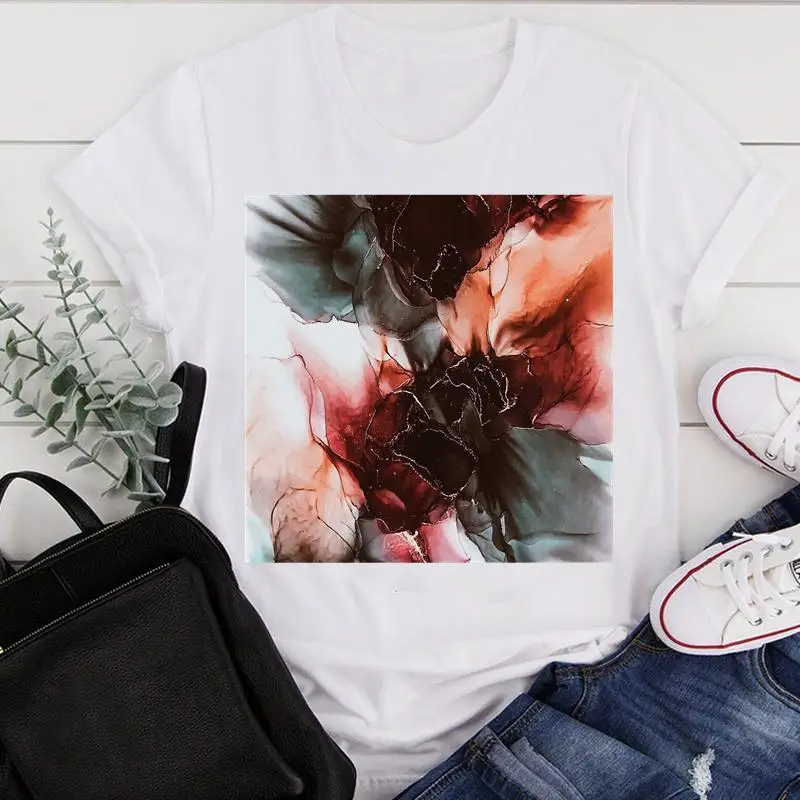 Women Clothes Cartoon Watercolor Simple 90s Casual Summer Print Fashion Tshirt Female Short Sleeve Tee Top Graphic T-shirt
Women Clothes Cartoon Watercolor Simple 90s Casual Summer Print Fashion Tshirt Female Short Sleeve Tee Top Graphic T-shirt