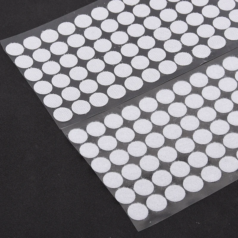 White Black 10 15 20 25mm 108 Pairs Glue Hook and Loops Sticker Strong Self Adhesive Dot Nylon Waterproof Adhesive Fastener Tape
White Black 10 15 20 25mm 108 Pairs Glue Hook and Loops Sticker Strong Self Adhesive Dot Nylon Waterproof Adhesive Fastener Tape