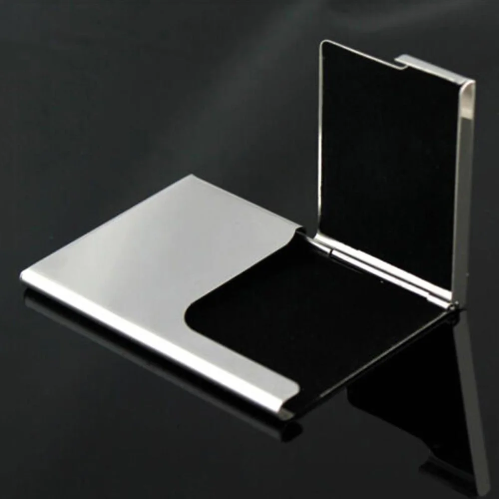 Business Card Holder Stainless Steel Card Wallet ID Credit Card Holder Women Men Waterproof Card Protector Metal Name Cardholder
Business Card Holder Stainless Steel Card Wallet ID Credit Card Holder Women Men Waterproof Card Protector Metal Name Cardholder