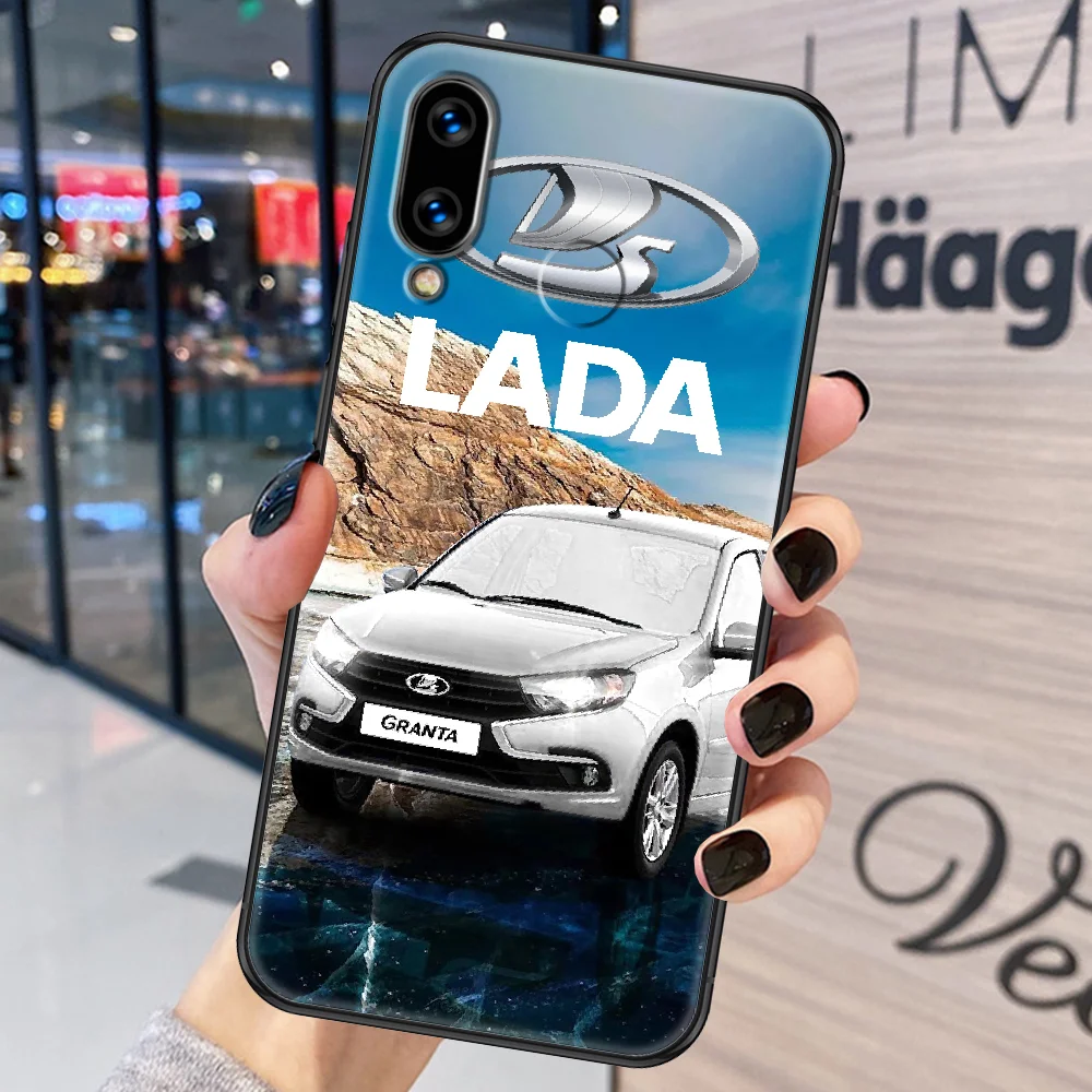 Чехол для телефона с русским логотипом автомобиля Lada Huawei Honor 6A 7A 7C 8A 8X 8 9 9X 10 10i 20 Lite