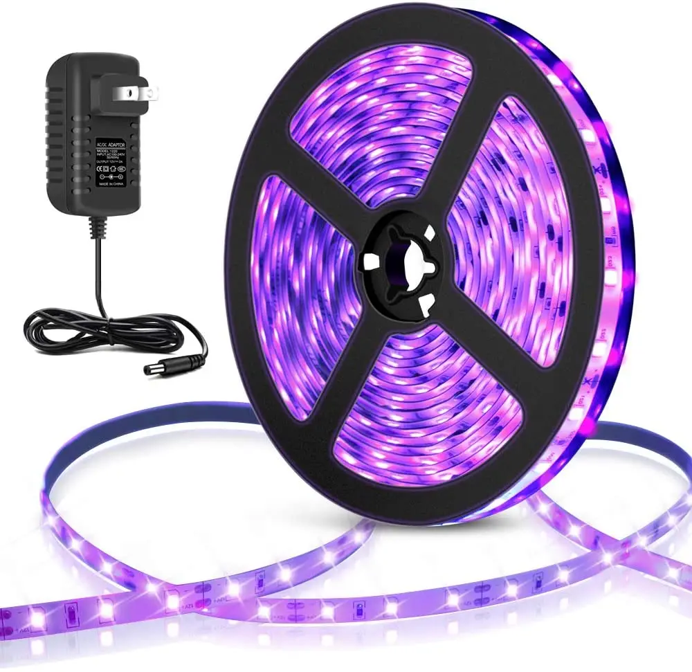 5m 10m UV Black LED Strip Ultraviolet Purple Diode Tape Light 12V SMD2835 60LED/M Ribbon For Night Party Wedding Halloween
5m 10m UV Black LED Strip Ultraviolet Purple Diode Tape Light 12V SMD2835 60LED/M Ribbon For Night Party Wedding Halloween