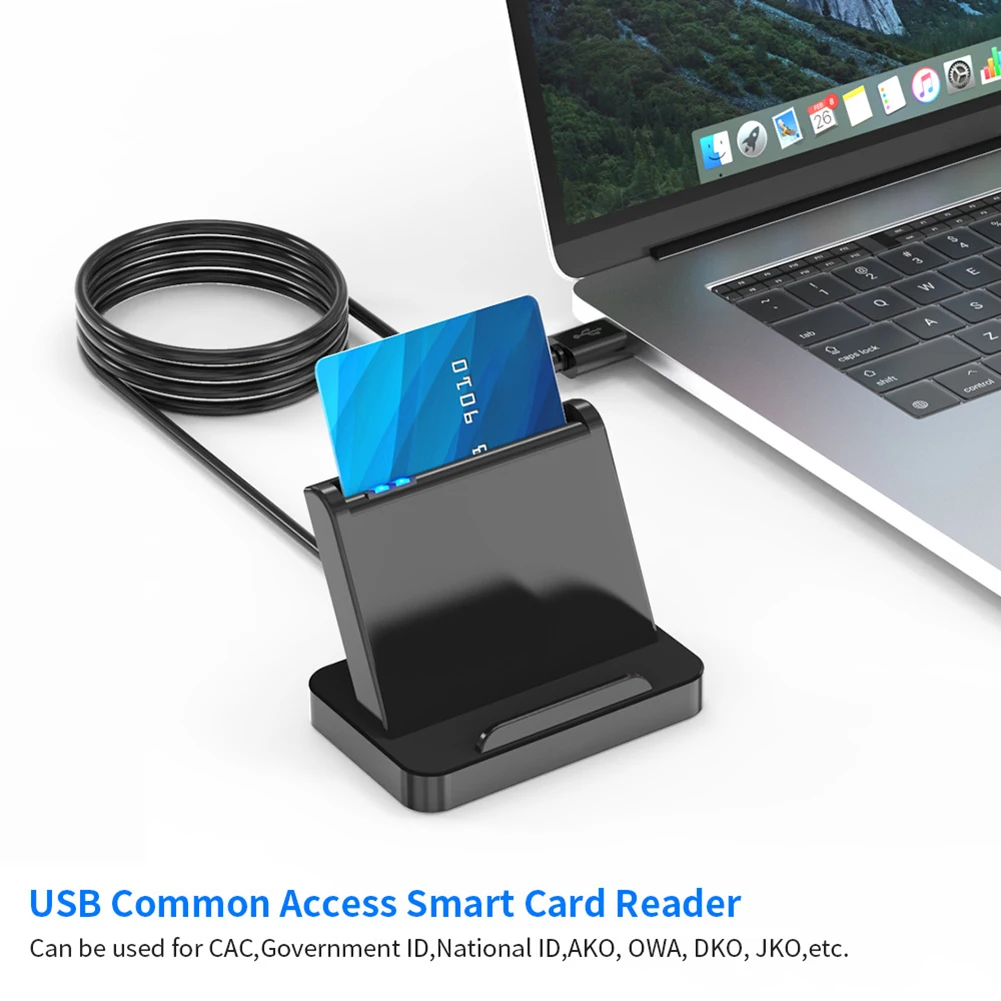 SCR816 USB CAC ID Smart Card Reader with Phone Holder Flash Drive Smart Memory Card Reader for Windows Max OS Linux
SCR816 USB CAC ID Smart Card Reader with Phone Holder Flash Drive Smart Memory Card Reader for Windows Max OS Linux