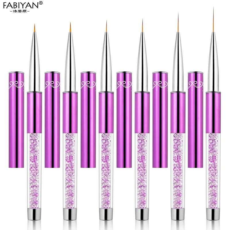 Nail Art Metal Crystal Acrylic Carving Rhinestone UV Gel Extension French Flower Stripe Liner Painting Brush Manicure Tools
Nail Art Metal Crystal Acrylic Carving Rhinestone UV Gel Extension French Flower Stripe Liner Painting Brush Manicure Tools