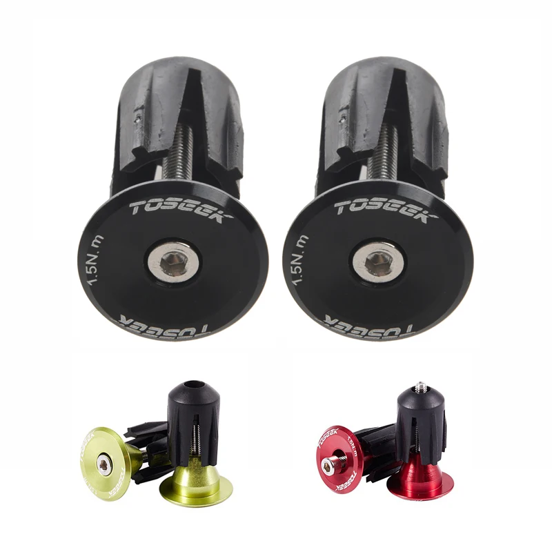 TOSEEK road mountain bike handlebar cap bicycle handle bar cap end Plugs inflated lock to plug one pairs
TOSEEK road mountain bike handlebar cap bicycle handle bar cap end Plugs inflated lock to plug one pairs