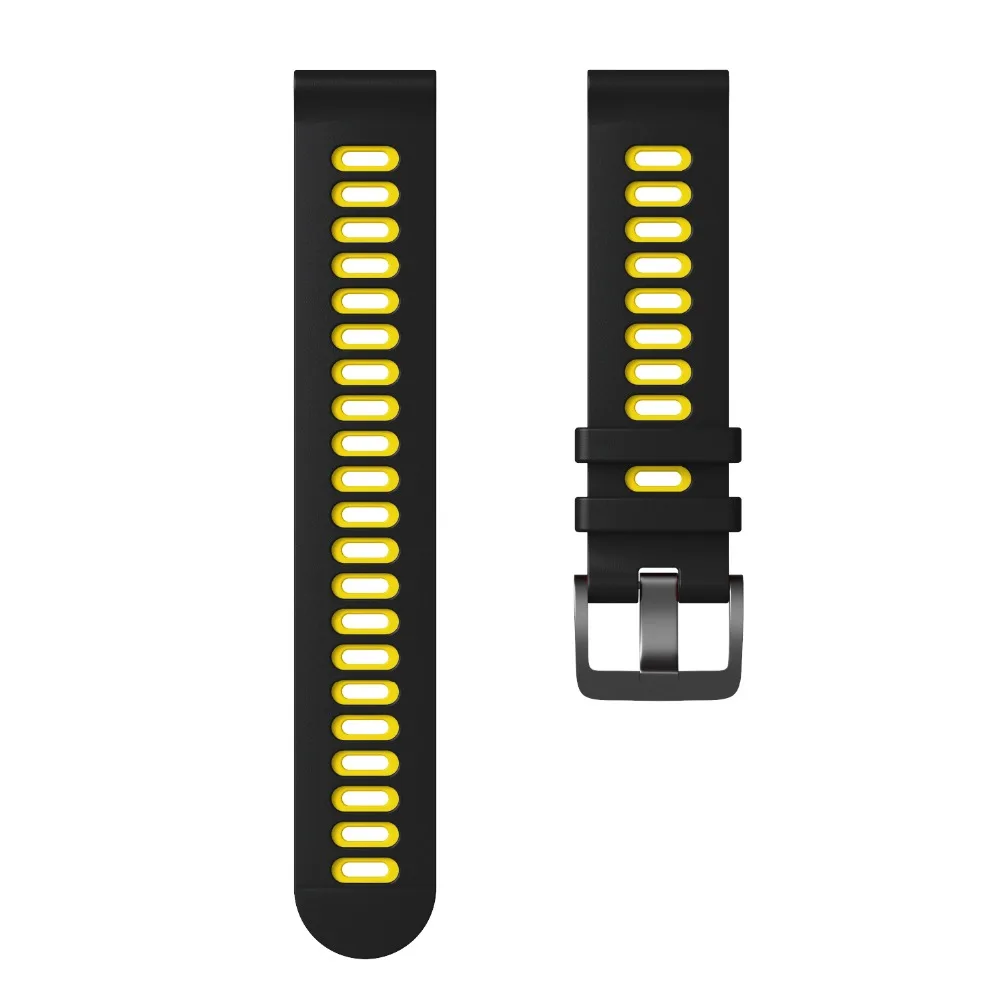 Two-color silicone Replacement Silicone Band Strap For Samsung Gear S3 S2 Forerunner 245 645 Strap Amazfit Stratos 3 2 Wristband
Two-color silicone Replacement Silicone Band Strap For Samsung Gear S3 S2 Forerunner 245 645 Strap Amazfit Stratos 3 2 Wristband