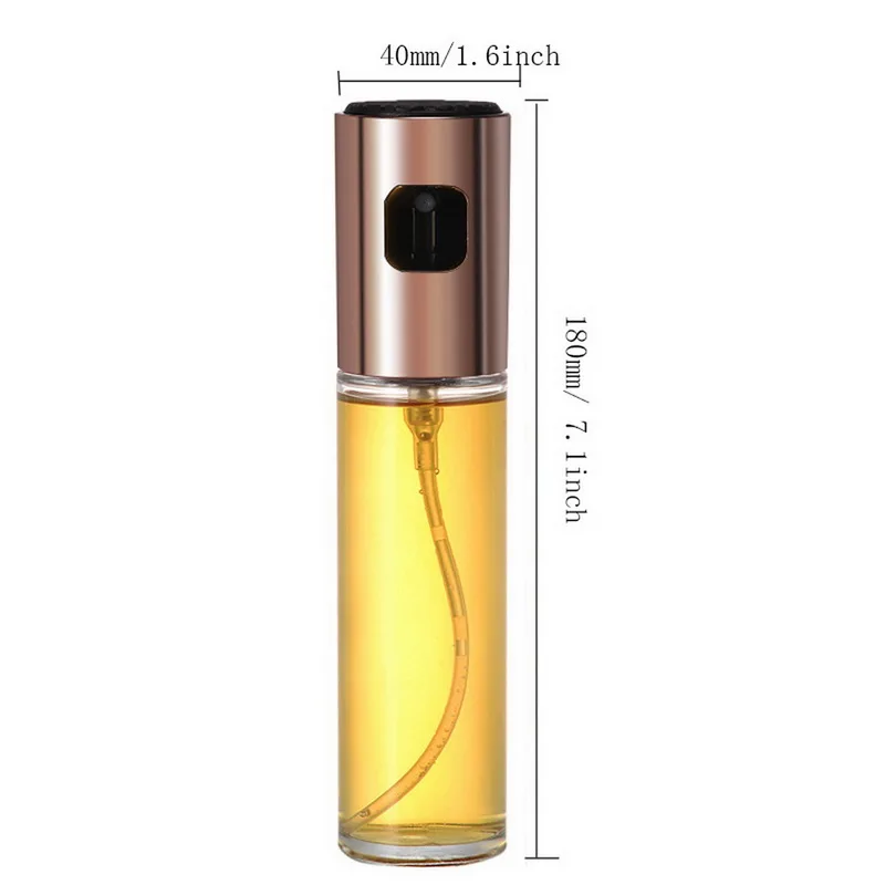Kitchen BBQ Cooking Baking Oil Spray Bottle Vinegar Bottle Oil Dispenser Cooking Tool Salad Glass Sprayer Baking Accessories
Kitchen BBQ Cooking Baking Oil Spray Bottle Vinegar Bottle Oil Dispenser Cooking Tool Salad Glass Sprayer Baking Accessories