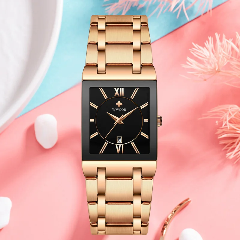 Reloj Mujer 2021 Fashion Square Watch Women Rose Gold Quartz Watch WWOOR Top Brand Luxury Ladies Dress Wrist Watches Female Gift
Reloj Mujer 2021 Fashion Square Watch Women Rose Gold Quartz Watch WWOOR Top Brand Luxury Ladies Dress Wrist Watches Female Gift