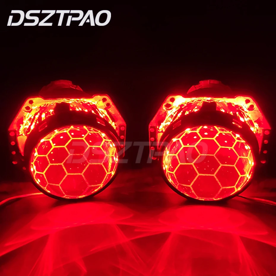 Фара проектора для Hella 3R G5 5 сотовые линзы D1 D2 D3 D4 HID Биксеноновые 3 0 гравировальные