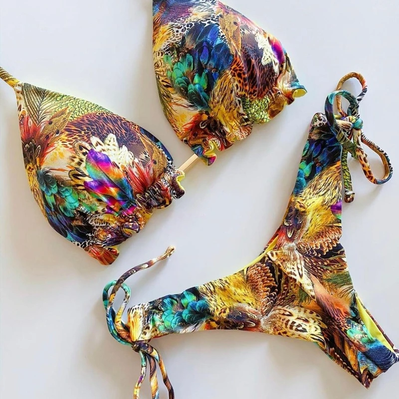 2021 Popular Womens Beachwear Sexy Bikini Set Hot Stamp Sport Swimwear Push-Up Padded Swimsuit Bodysuit Exquisite Bather Swimwea
2021 Popular Womens Beachwear Sexy Bikini Set Hot Stamp Sport Swimwear Push-Up Padded Swimsuit Bodysuit Exquisite Bather Swimwea