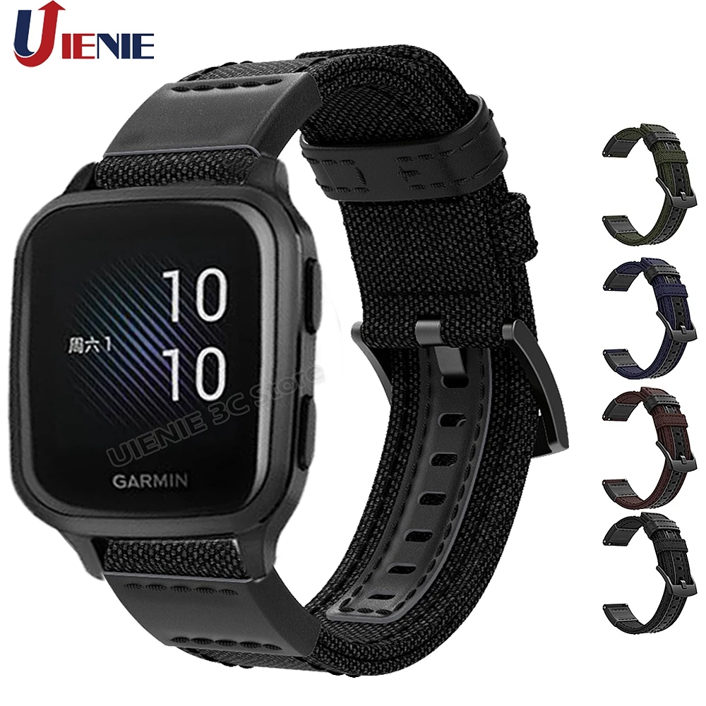 Тканый нейлоновый ремешок для наручных часов, для смарт-часов Garmin Come SQ / SQ Music / Vivoactive 3, спортивный сменный ремешок
Тканый нейлоновый ремешок для наручных часов, для смарт-часов Garmin Come SQ / SQ Music / Vivoactive 3, спортивный сменный ремешок