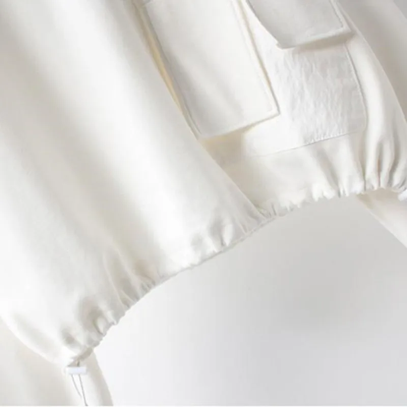 KUSAHIKI Drawstring Cropped Hoodie Long Sleeve Turn-down Collar Women Sweatshirts Causal 2021 Spring Long Sleeve Pullovers 6F921
KUSAHIKI Drawstring Cropped Hoodie Long Sleeve Turn-down Collar Women Sweatshirts Causal 2021 Spring Long Sleeve Pullovers 6F921