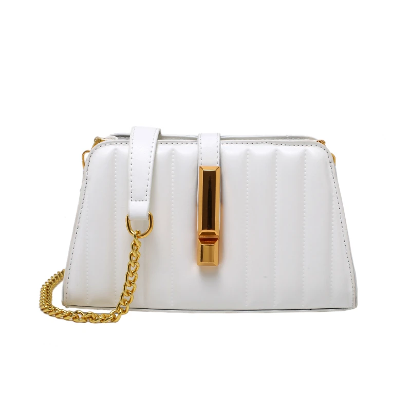 Vertical Lines Small PU Leather Crossbody Bags for Women 2021 Summer Trend Lady Branded Luxury metal Chain Shoulder Handbags Sac 
Vertical Lines Small PU Leather Crossbody Bags for Women 2021 Summer Trend Lady Branded Luxury metal Chain Shoulder Handbags Sac