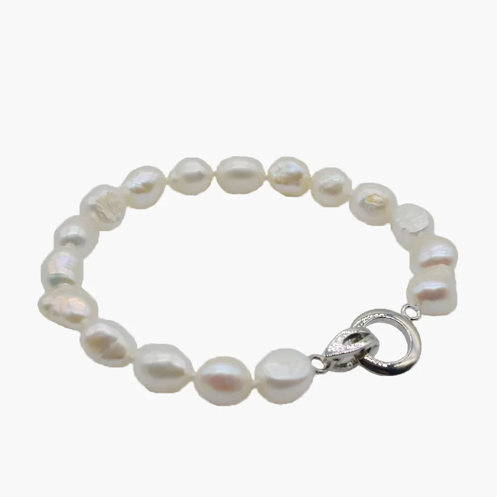 SAUDADE girly bracelet, white baroque pearl, irregular shape, switch clasp, pearl bracelet
SAUDADE girly bracelet, white baroque pearl, irregular shape, switch clasp, pearl bracelet