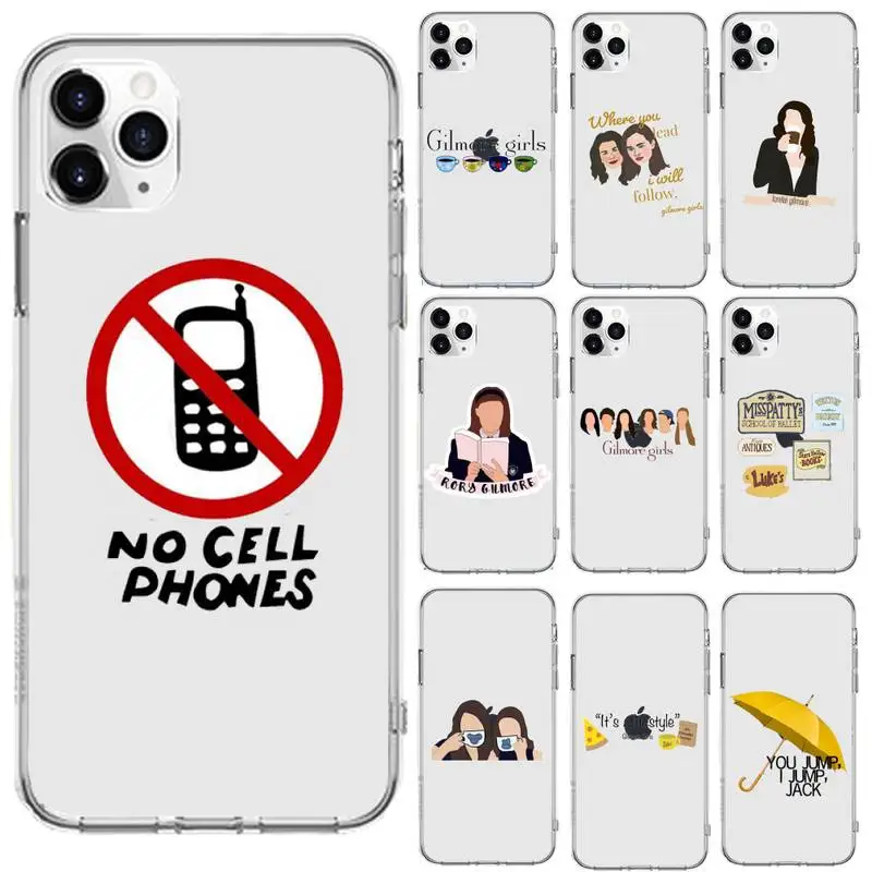 Gilmore Girls Funny creativity design Phone Case Transparent for iPhone 6 7 8 11 12 s mini pro X XS XR MAX Plus cover shell
Gilmore Girls Funny creativity design Phone Case Transparent for iPhone 6 7 8 11 12 s mini pro X XS XR MAX Plus cover shell