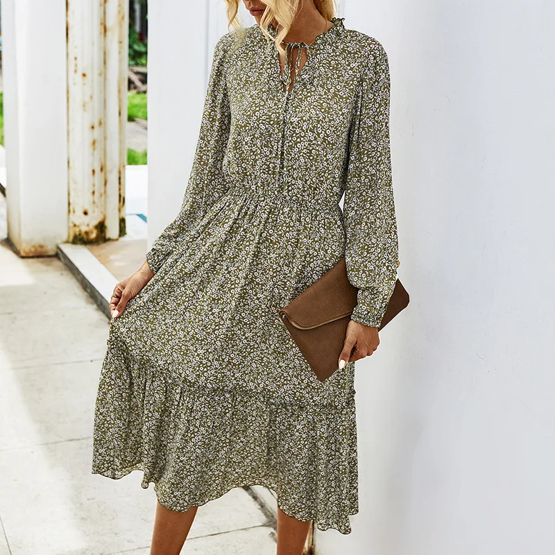 New Women 2020 Autumn Winter Dress Hipster Lady Floral Print Fashion Casual V Neck Elegant Long Dresses Bodycon Party Vestidos
New Women 2020 Autumn Winter Dress Hipster Lady Floral Print Fashion Casual V Neck Elegant Long Dresses Bodycon Party Vestidos