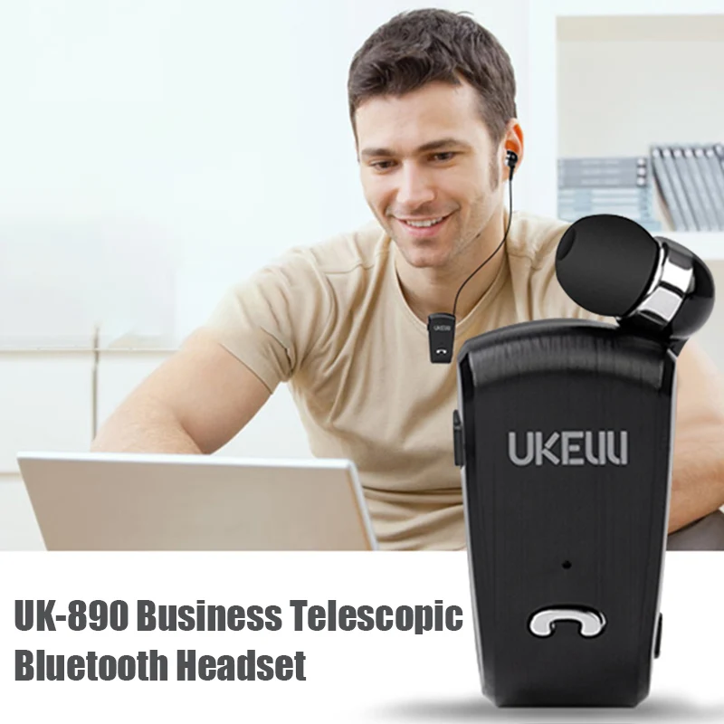 Беспроводная Выдвижная гарнитура Bluetooth 4 0 умные стерео наушники от одного до двух